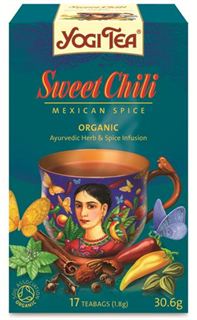 HERBATA SODKIE CHILI BIO (17 x 1,8g) - YOGI TEA